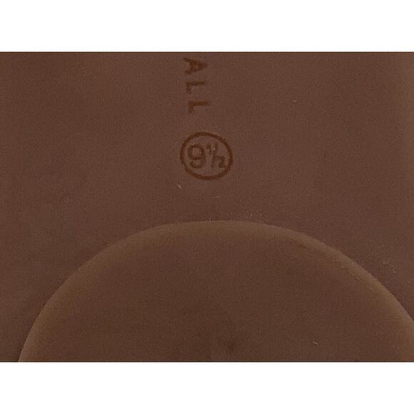 Loeffler Randall Size 9.5 Braided Gold Slides - Picture 5 of 5